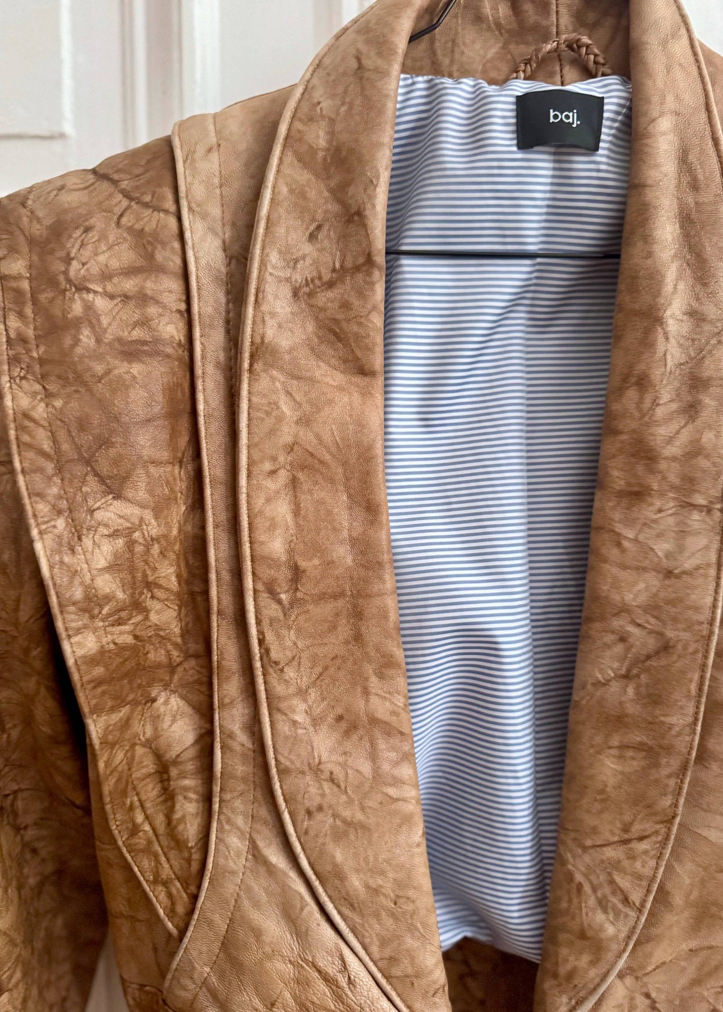 Leather Jacket "CU." - baj.