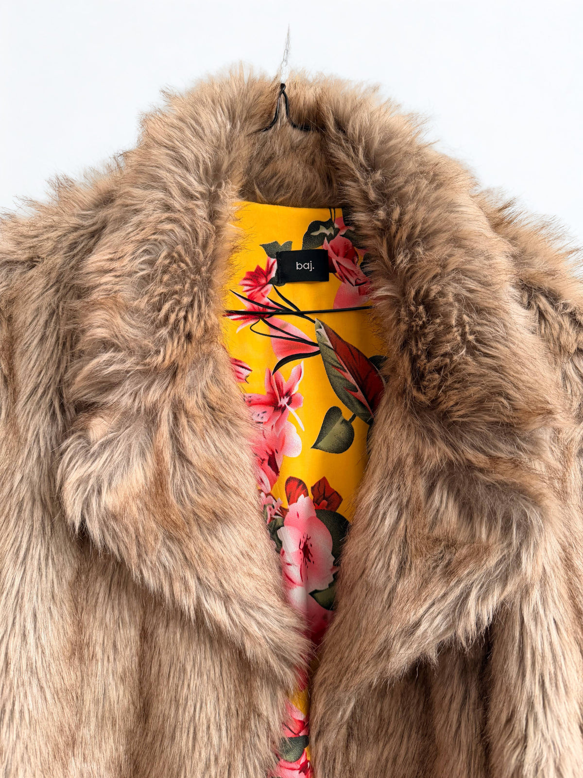 N°036 — Reworked Vintage Faux Fur Coat