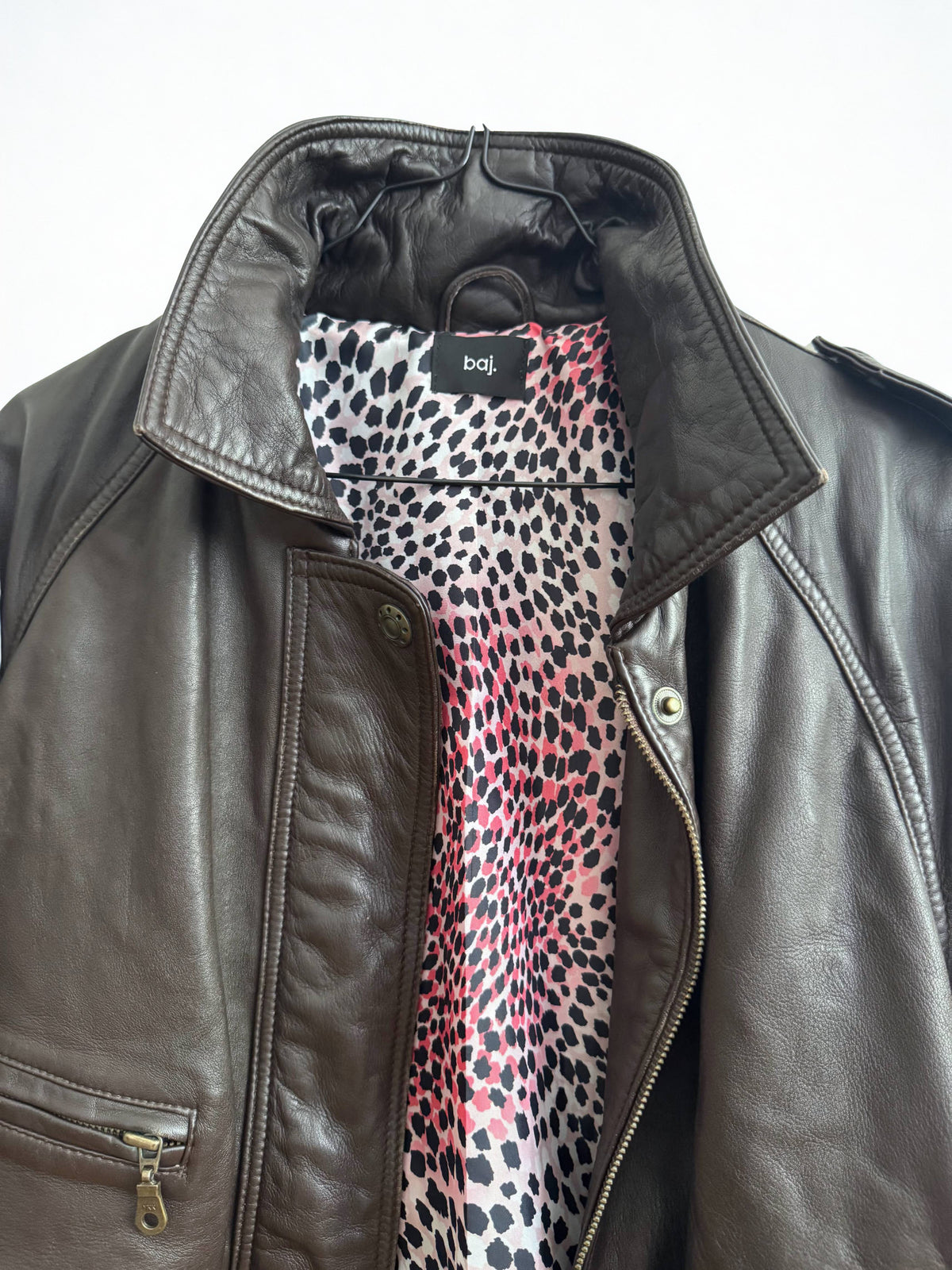 N°026 — Reworked Vintage Leather Jacket