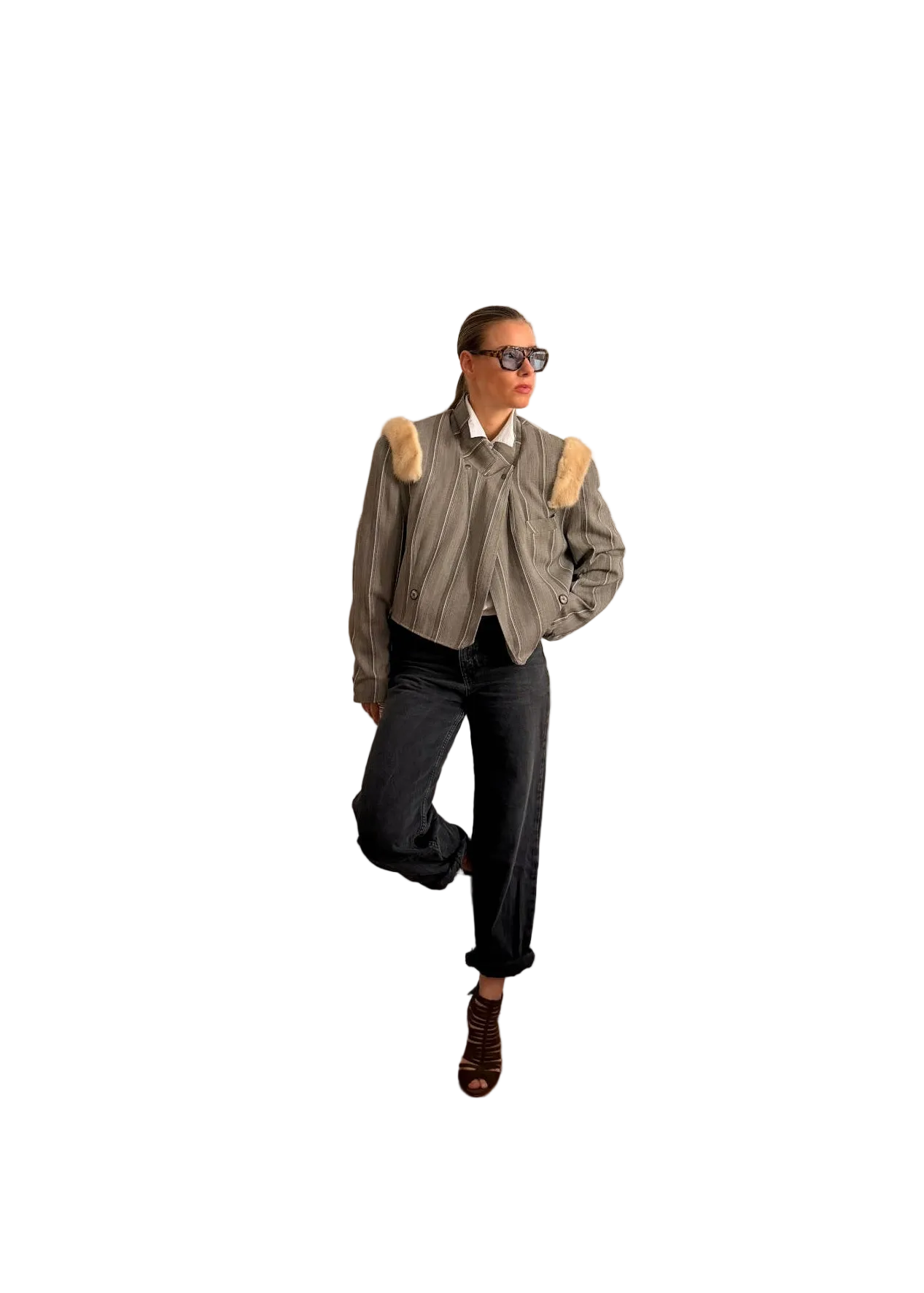 N°049 — Cropped Blazer