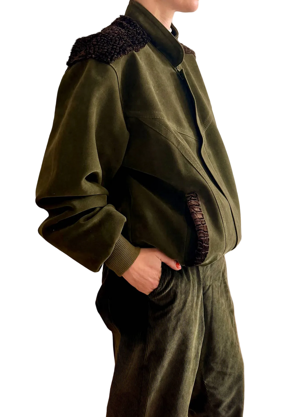 N°050 — Reworked Khaki Bomber