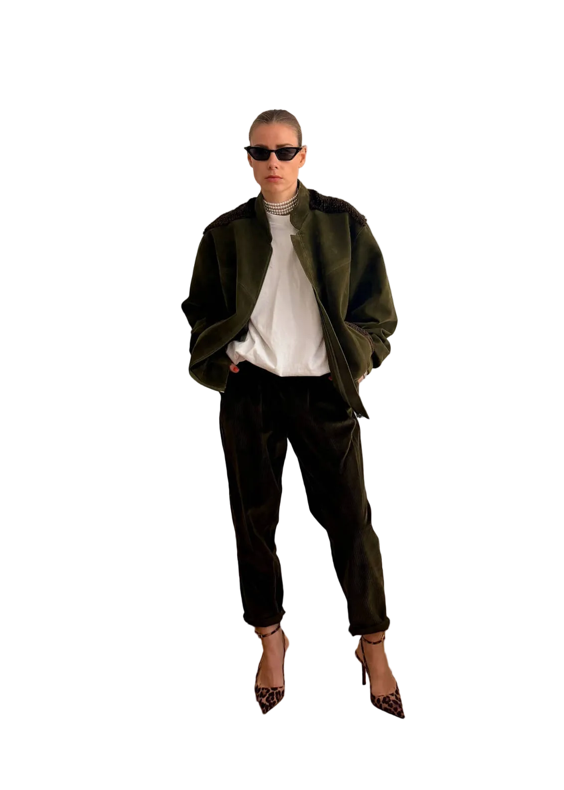 N°050 — Reworked Khaki Bomber