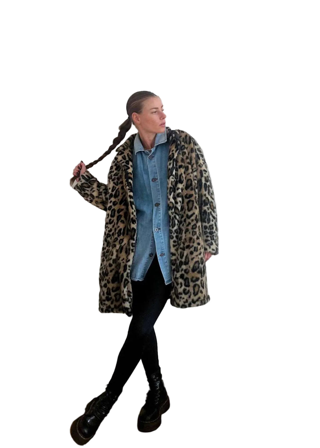 Fake Fur Jacket "LEO." - baj.