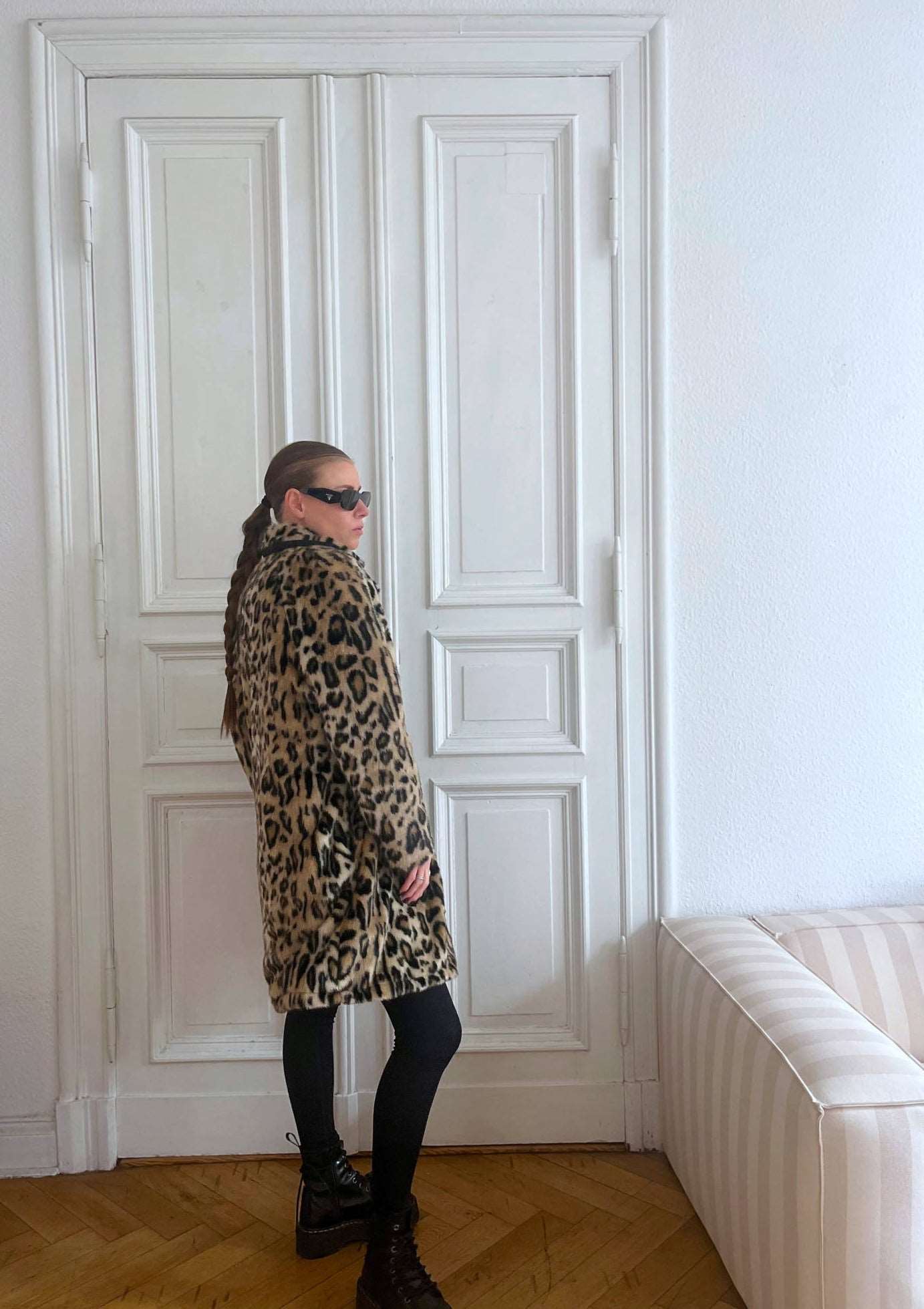 Fake Fur Jacket "LEO." - baj.