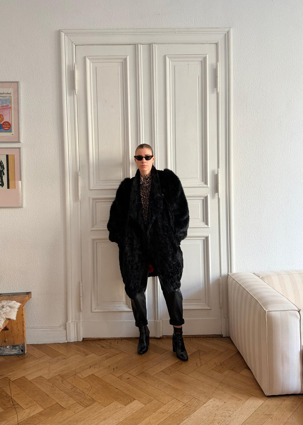 Faux Fur Coat "BO." - baj.