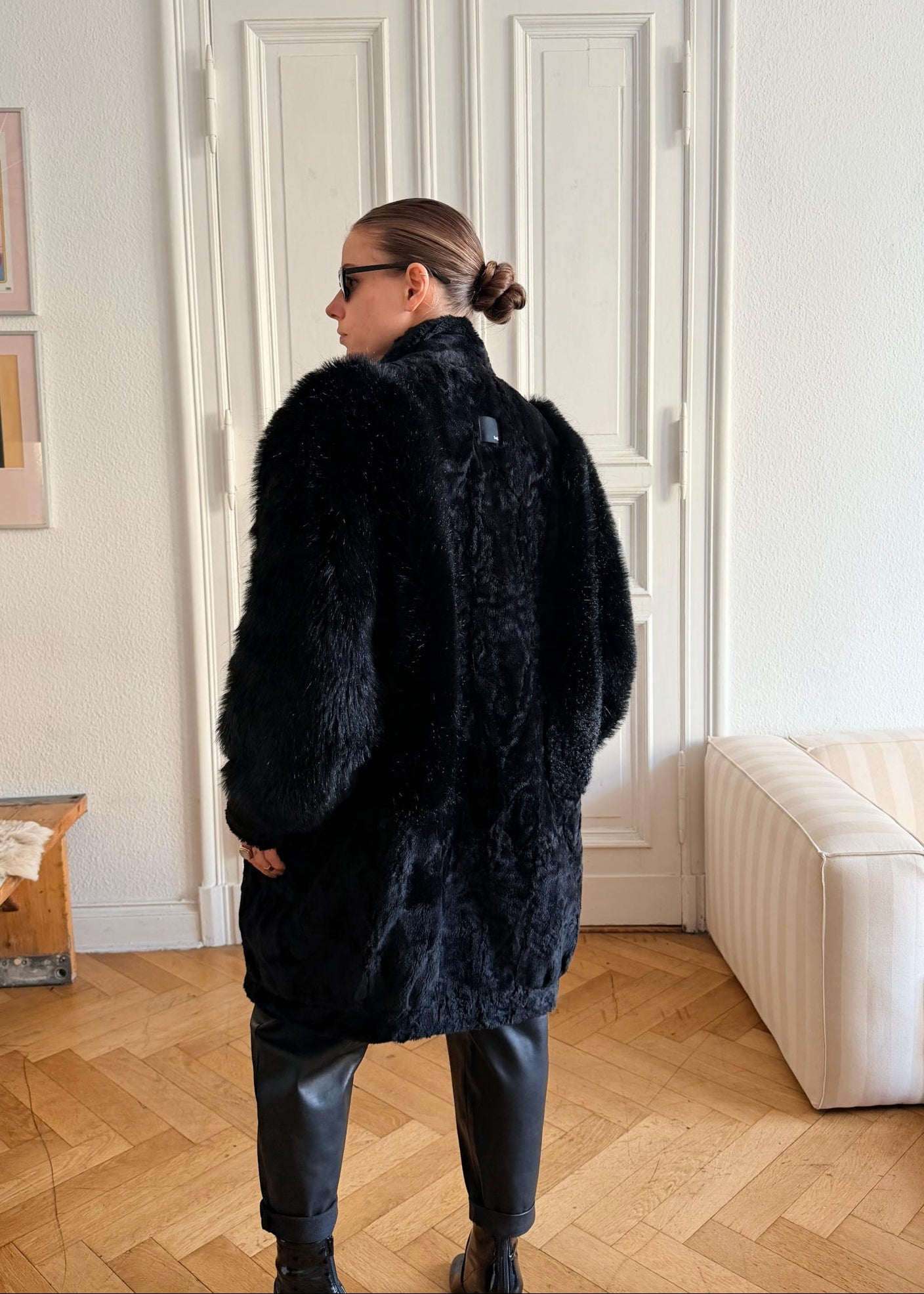 Faux Fur Coat "BO." - baj.