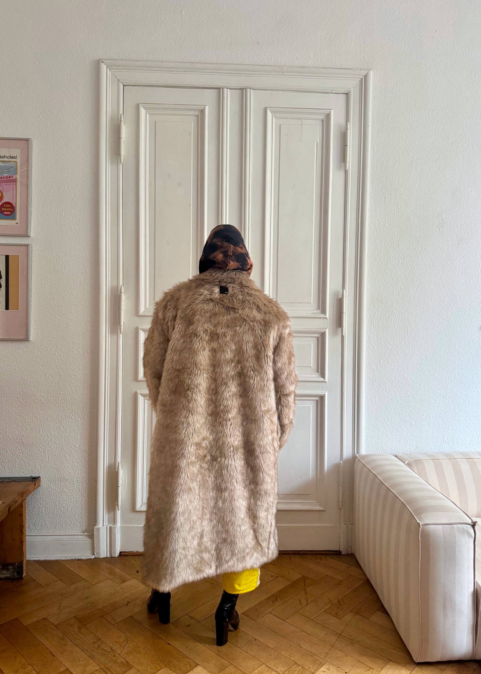 Faux Fur Coat "FLO." - baj.