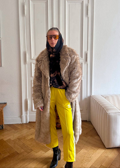 Faux Fur Coat "FLO." - baj.