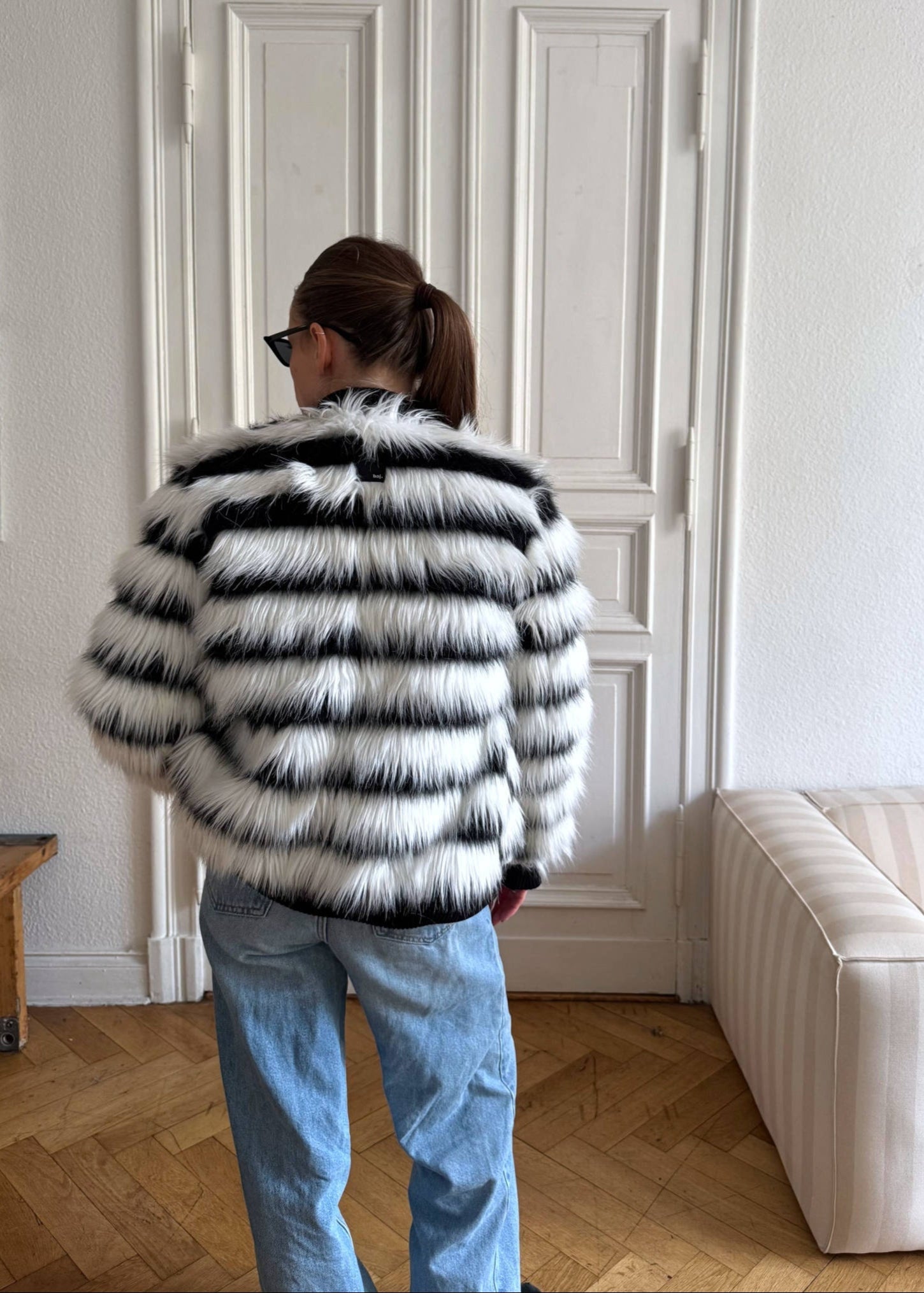 Faux Fur Jacket "WHIB." - baj.