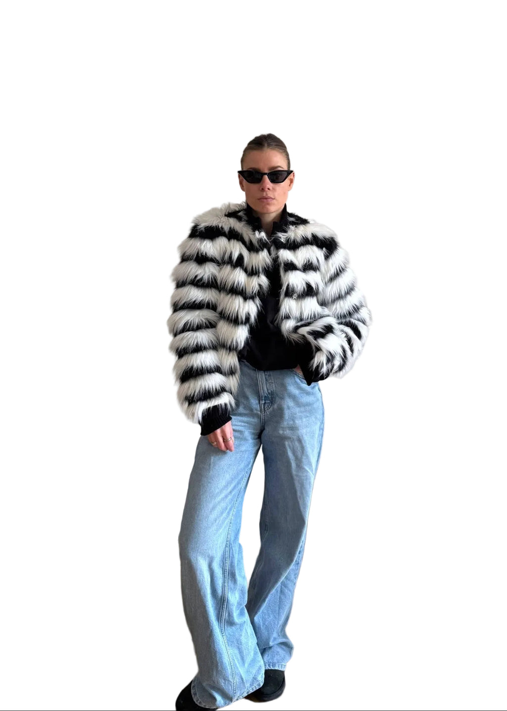 Faux Fur Jacket "WHIB." - baj.