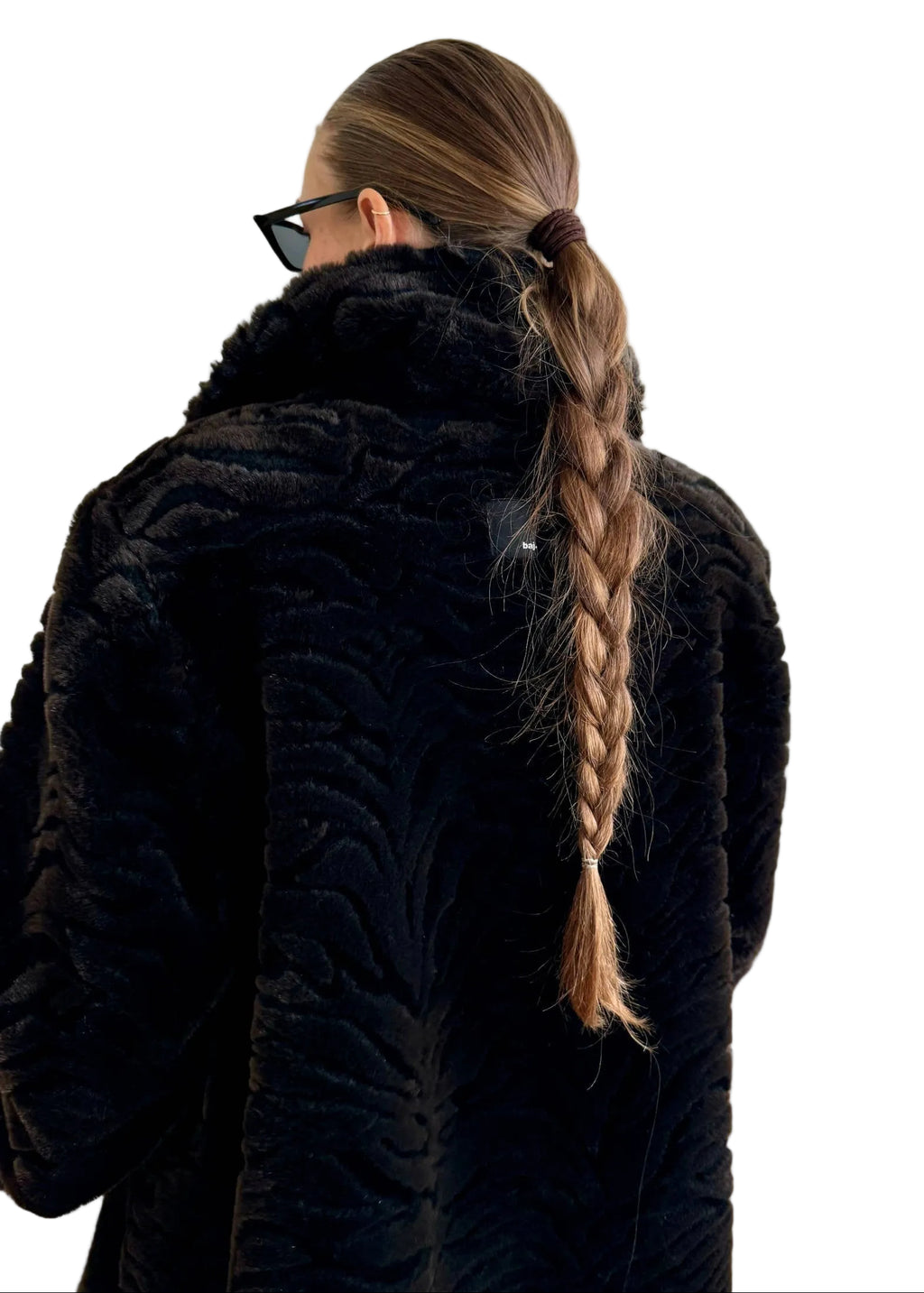 Reworked Vintage Faux Fur Jacket - baj.