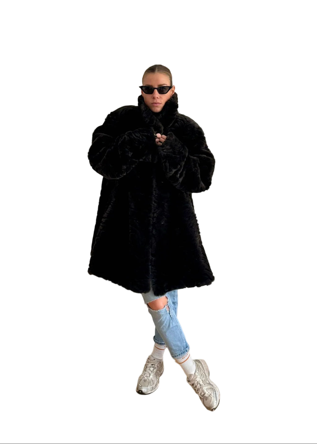 Faux Fur Jacket "ZEFUR." - baj.