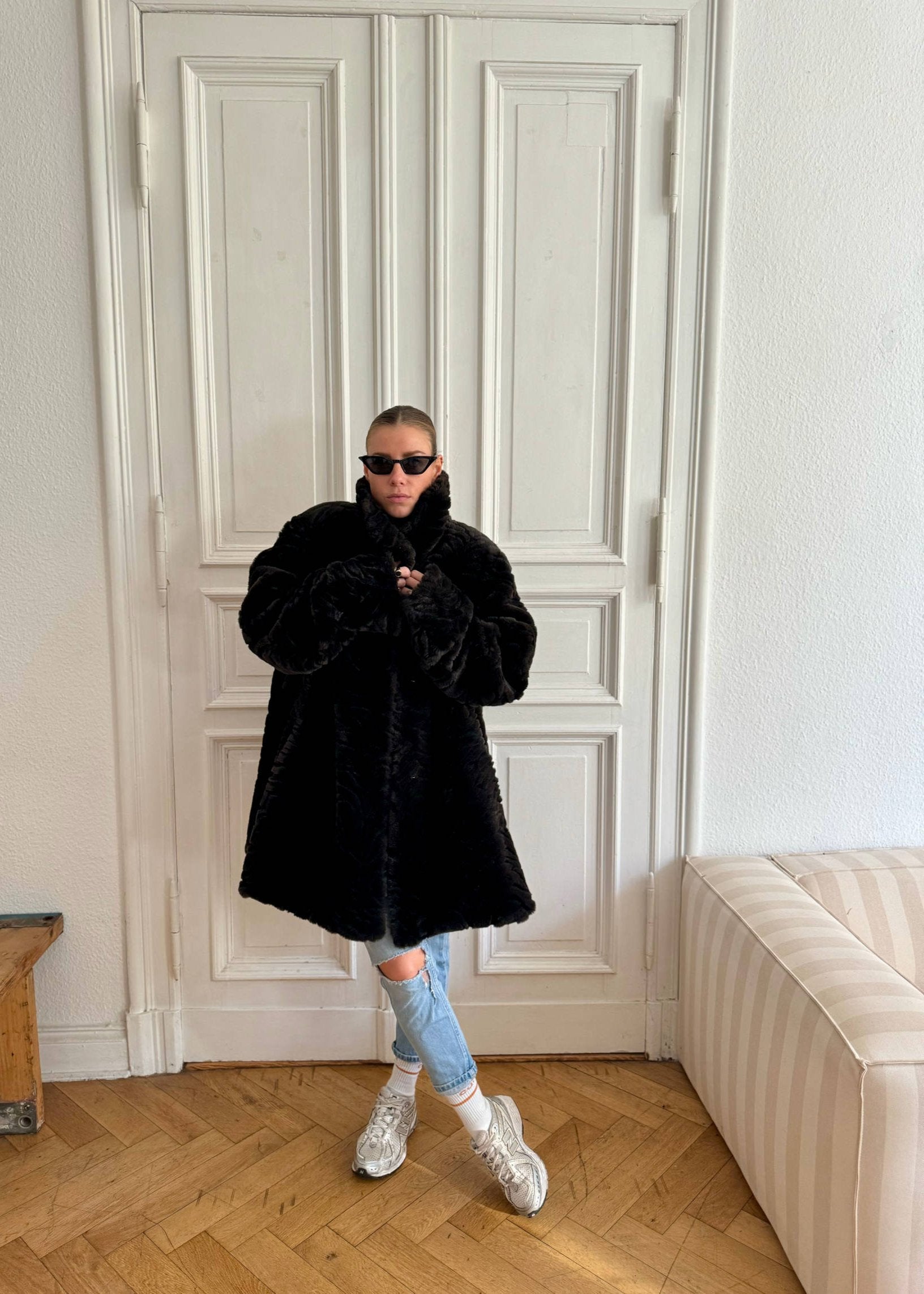 Faux Fur Jacket "ZEFUR." - baj.