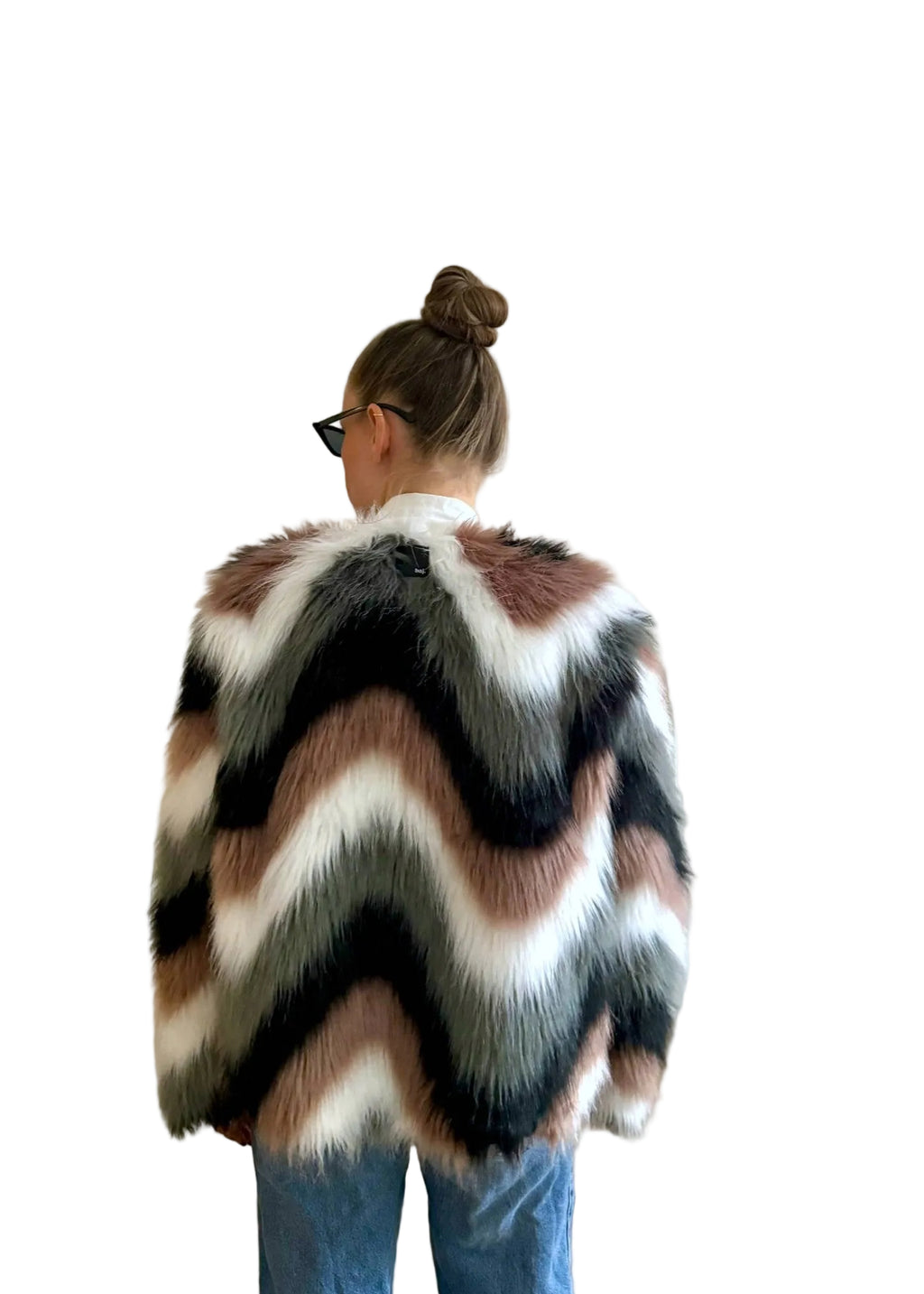Faux Fur Jacket "ZICK." - baj.