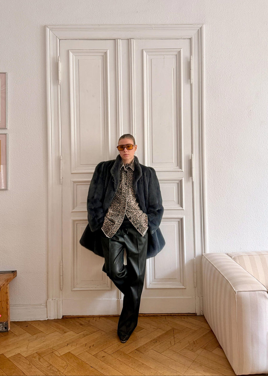 Fur Coat "BLU." - baj.