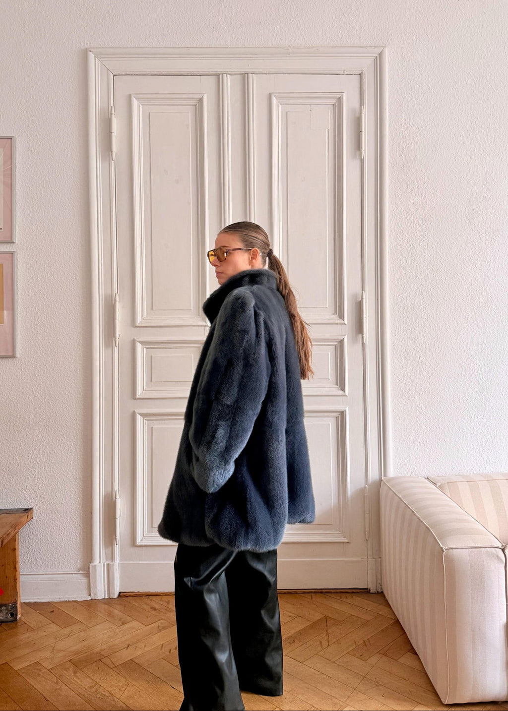 Fur Coat "BLU." - baj.