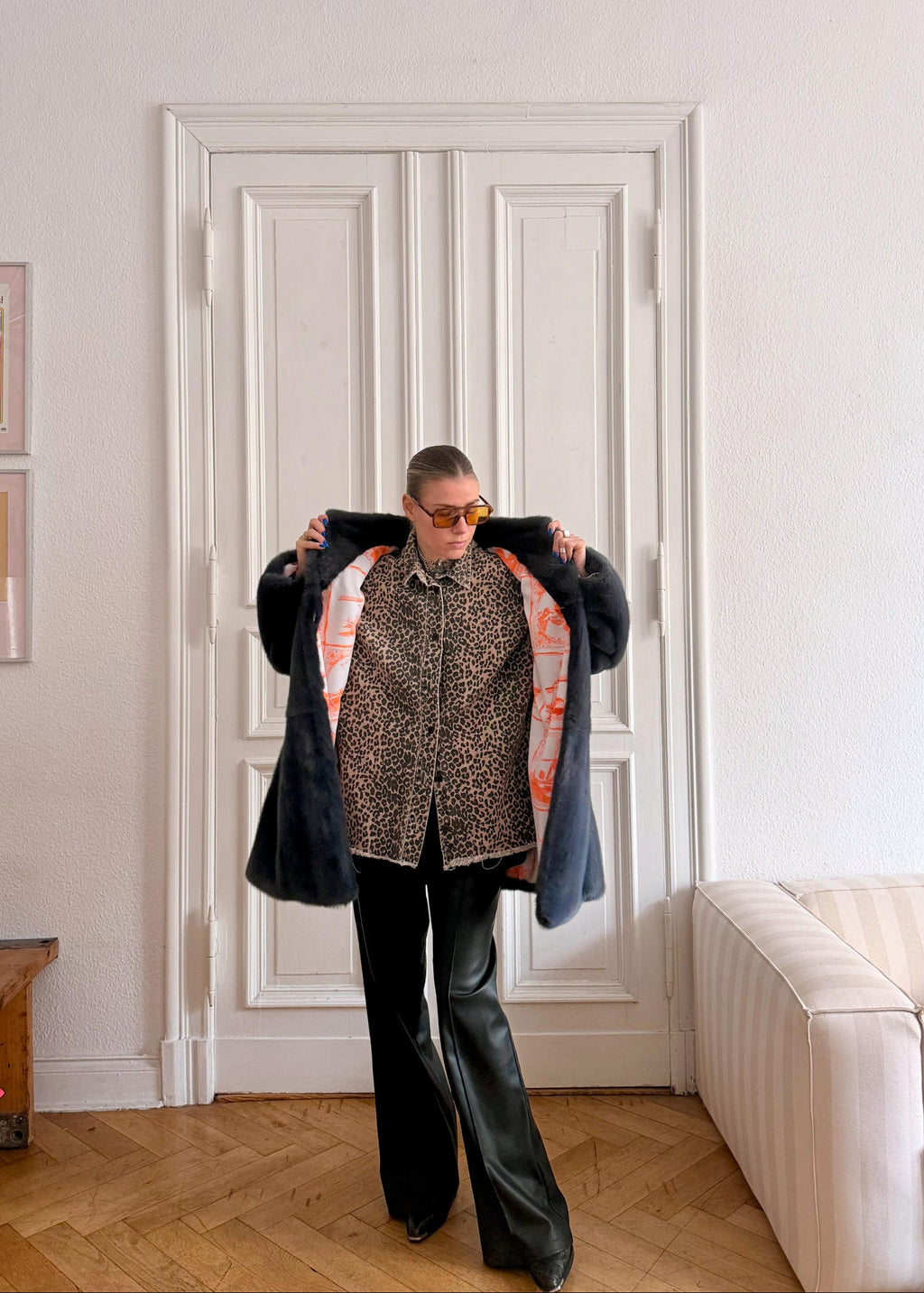 Fur Coat "BLU." - baj.