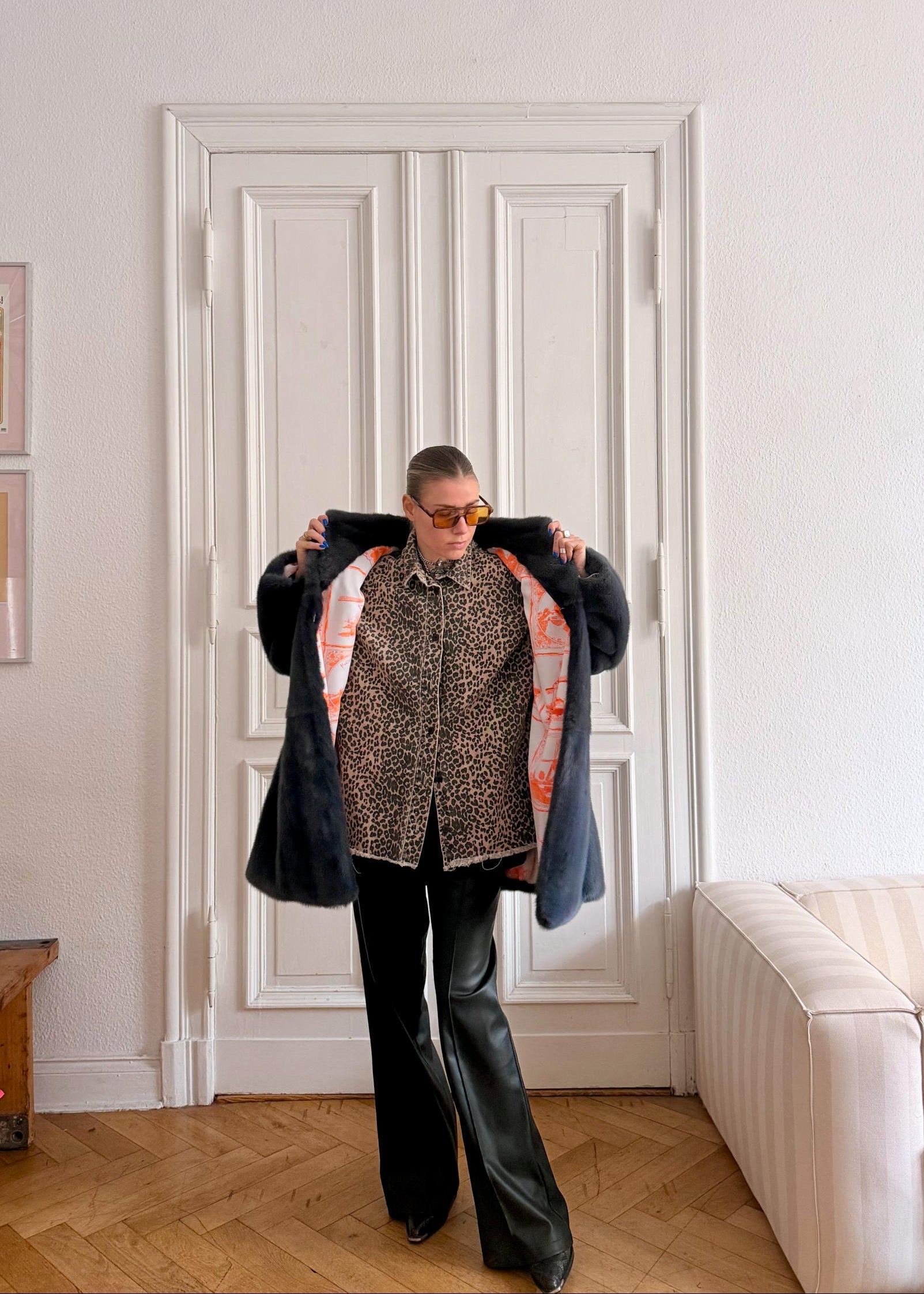 Fur Coat "BLU." - baj.