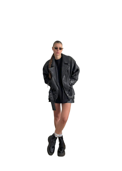 Leather Jacket "CROW." - baj.