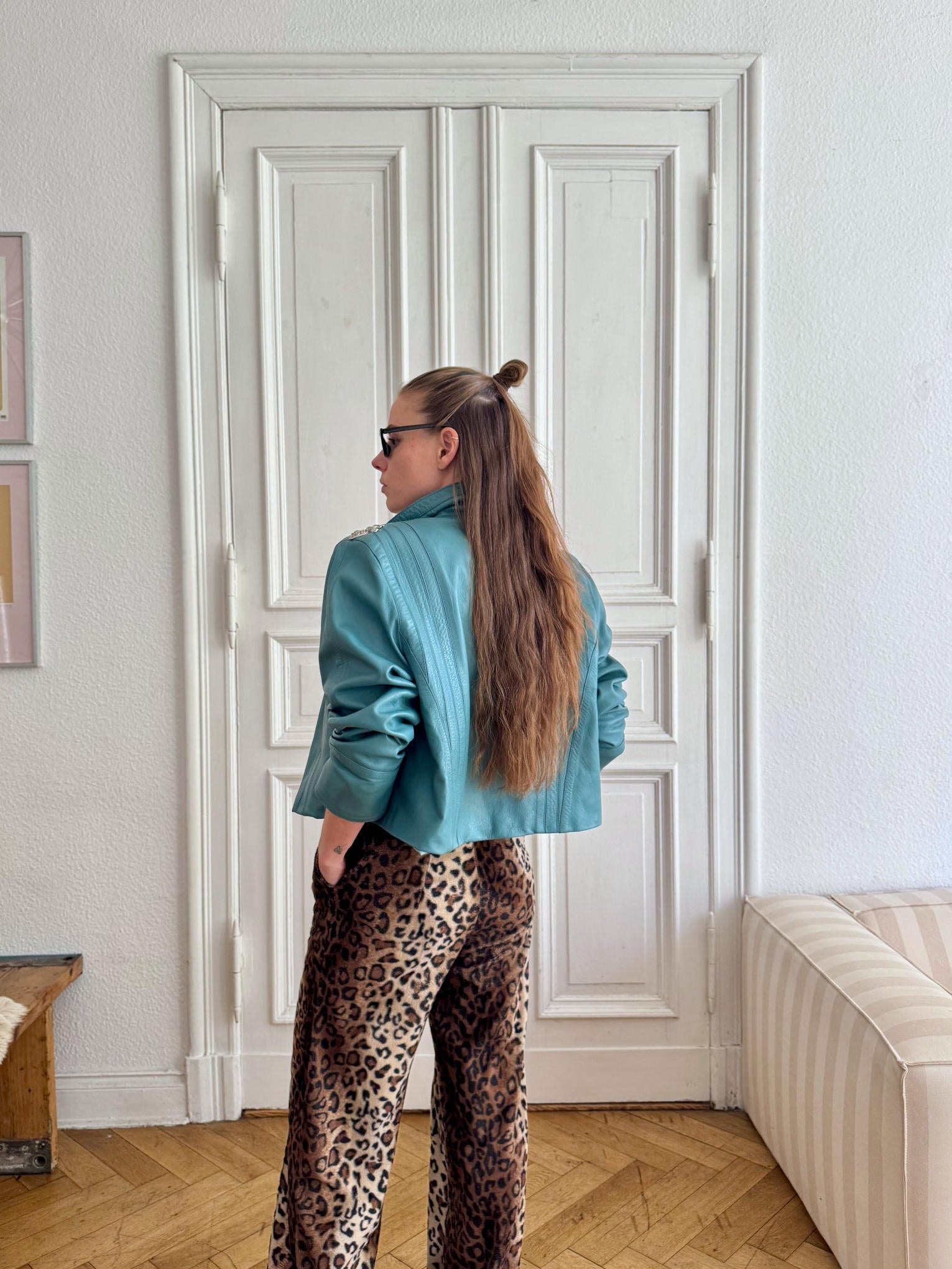 Leather Jacket "EPAU:" - baj.