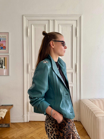 Leather Jacket "EPAU:" - baj.