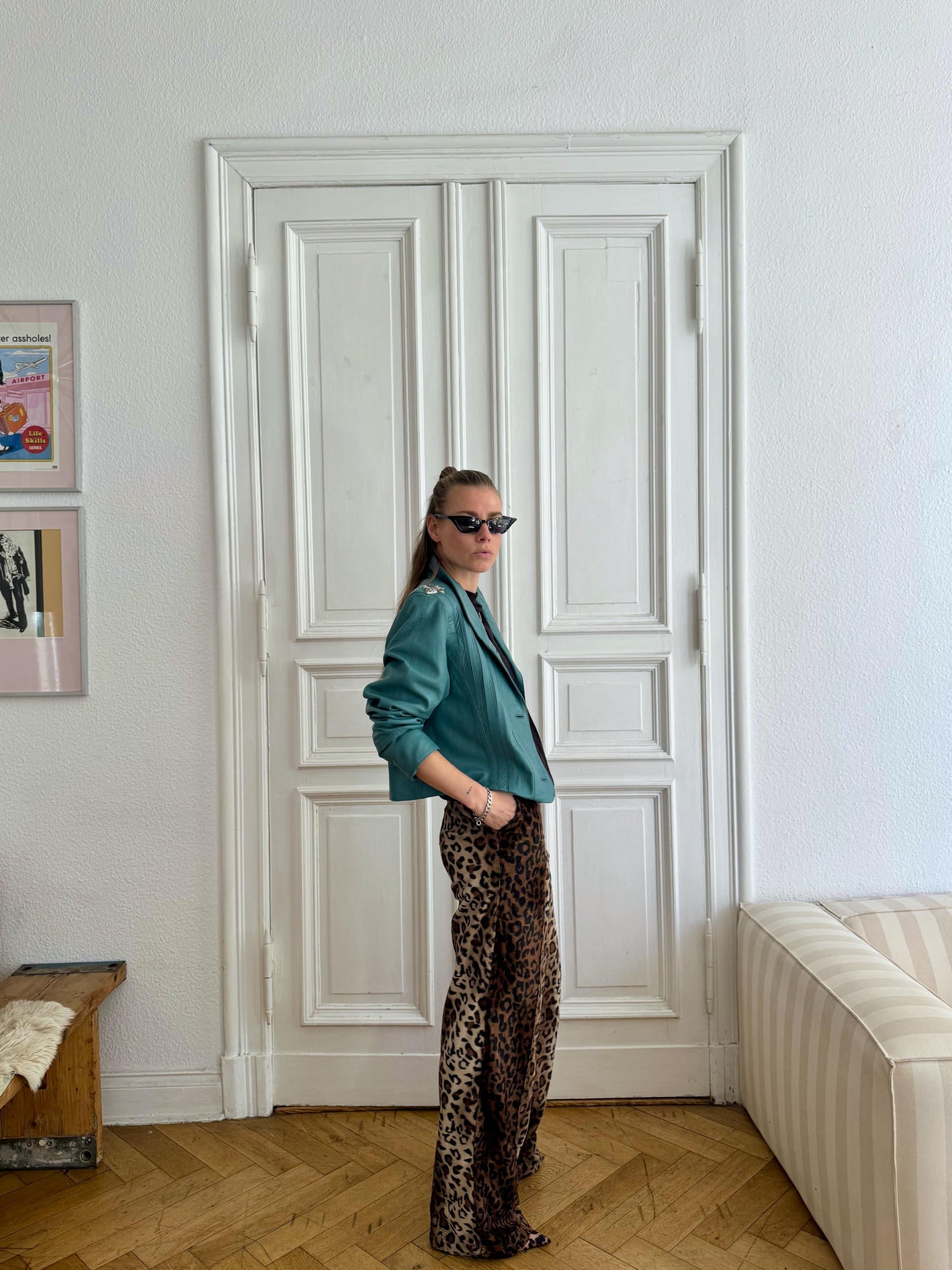 Leather Jacket "EPAU:" - baj.