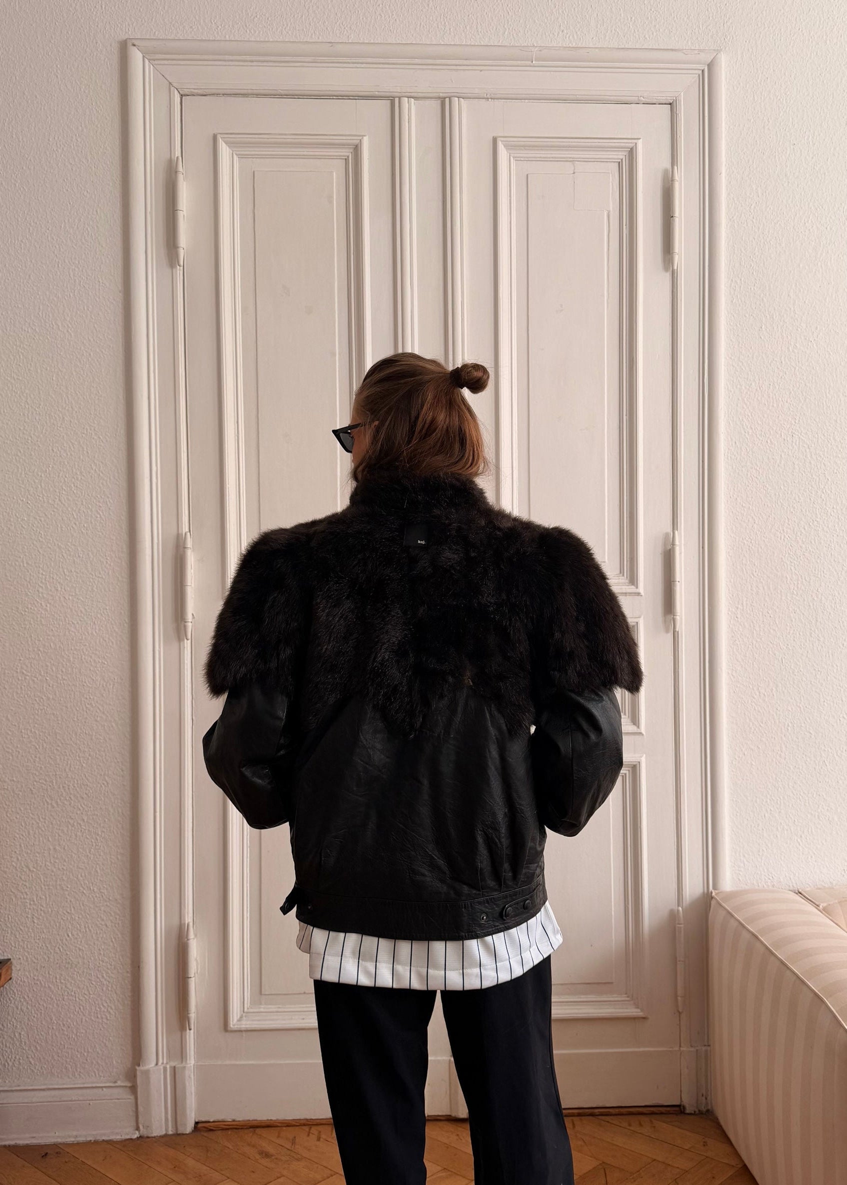 Leather Jacket "FUFU." - baj.