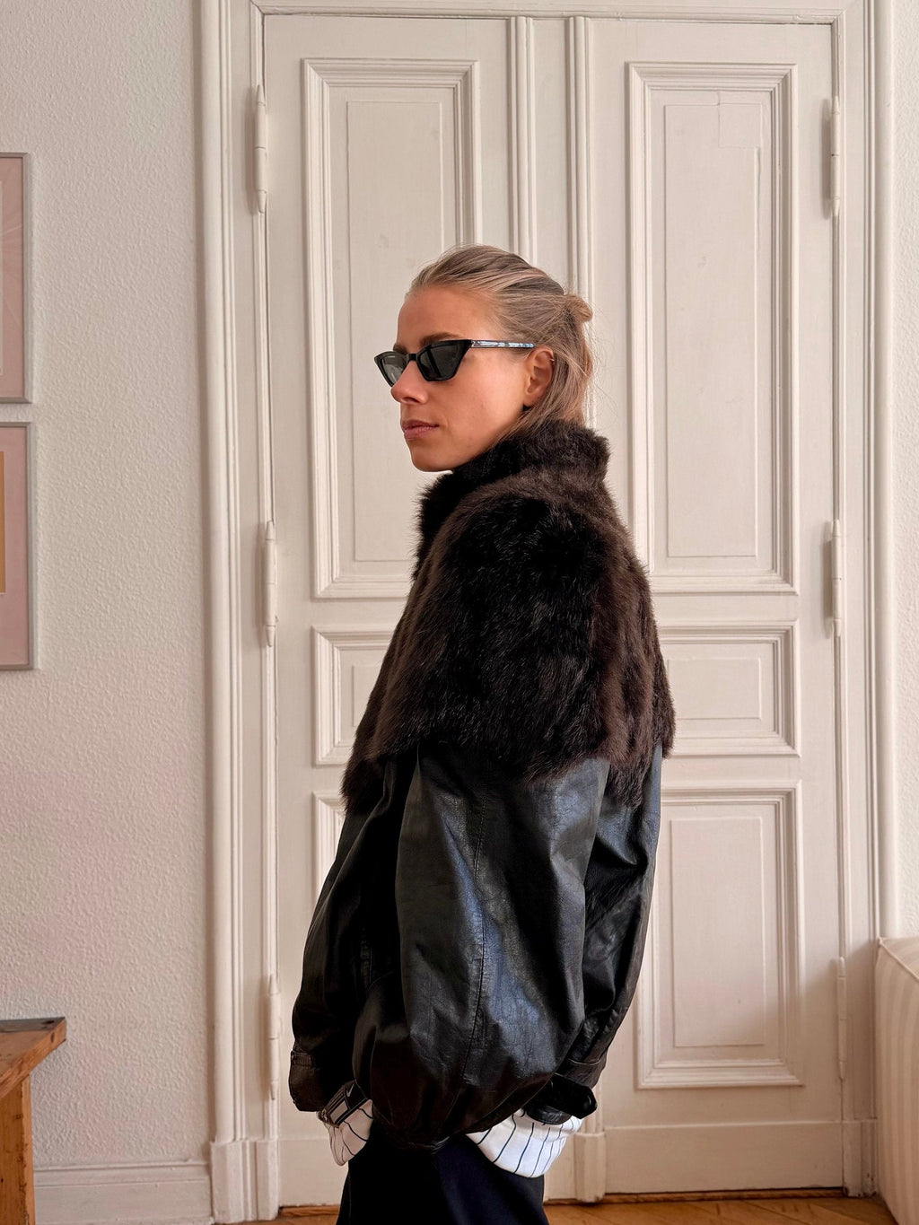 Leather Jacket "FUFU." - baj.