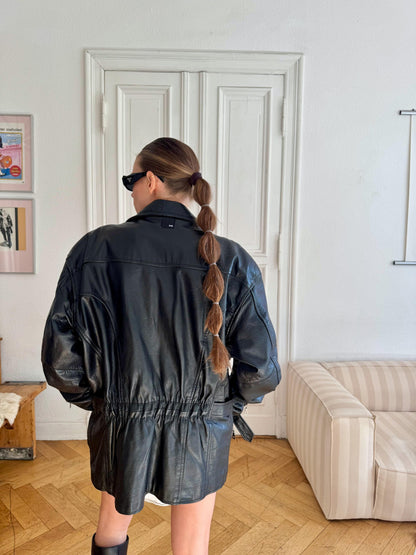 Leather Jacket "HEA." - baj.