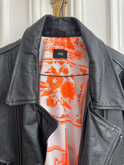 Leather Jacket "HEA." - baj.