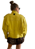 Leather Jacket "YELLA." - baj.