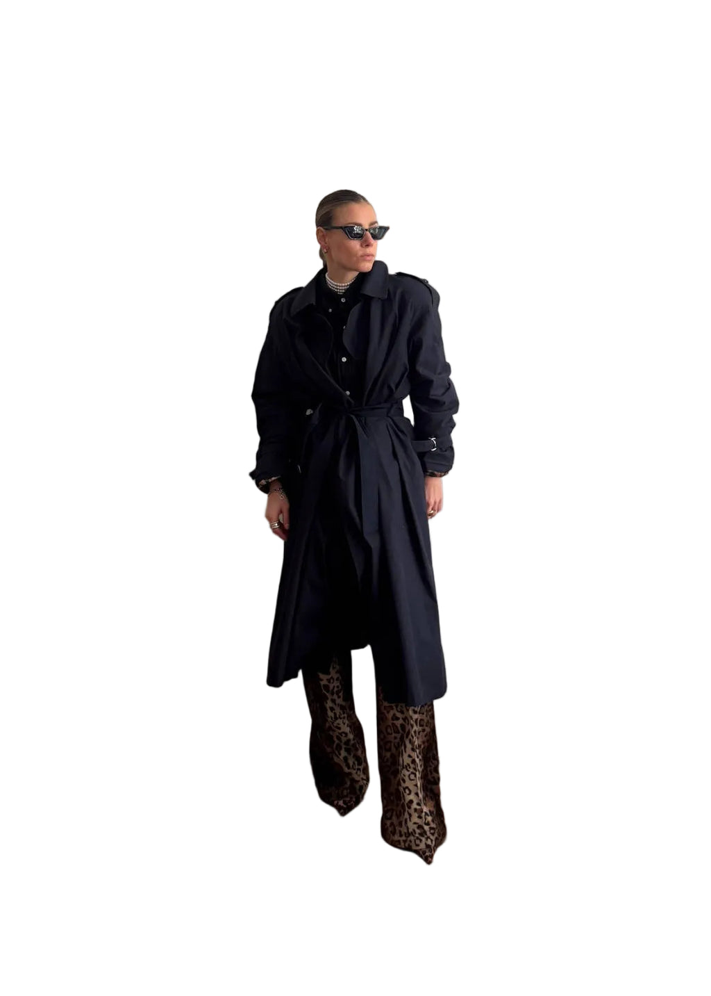 Oversize Trench Coat "LE." - baj.