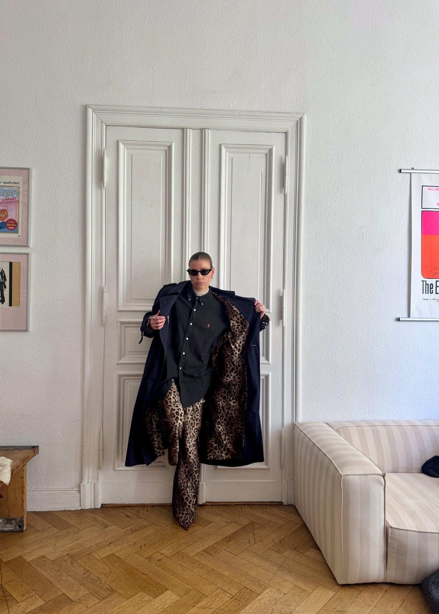 Oversize Trench Coat "LE." - baj.