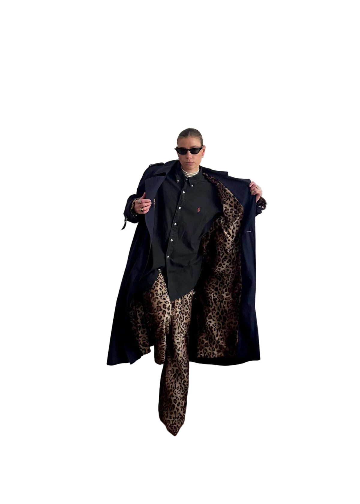 Oversize Trench Coat "LE." - baj.