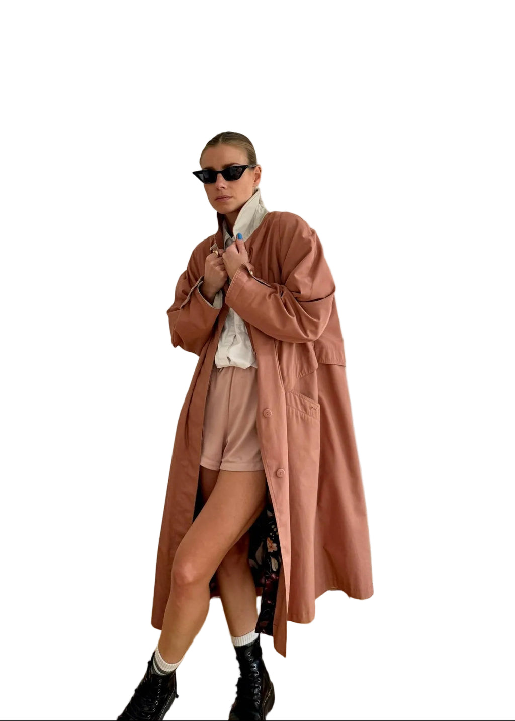 Trench Coat "FLOI." - baj.