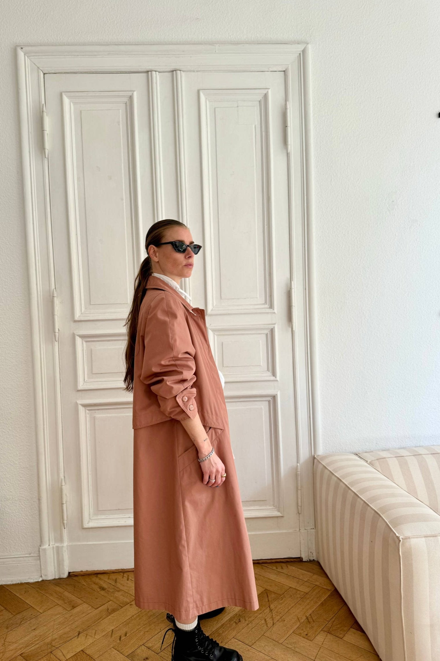 Trench Coat "FLOI." - baj.
