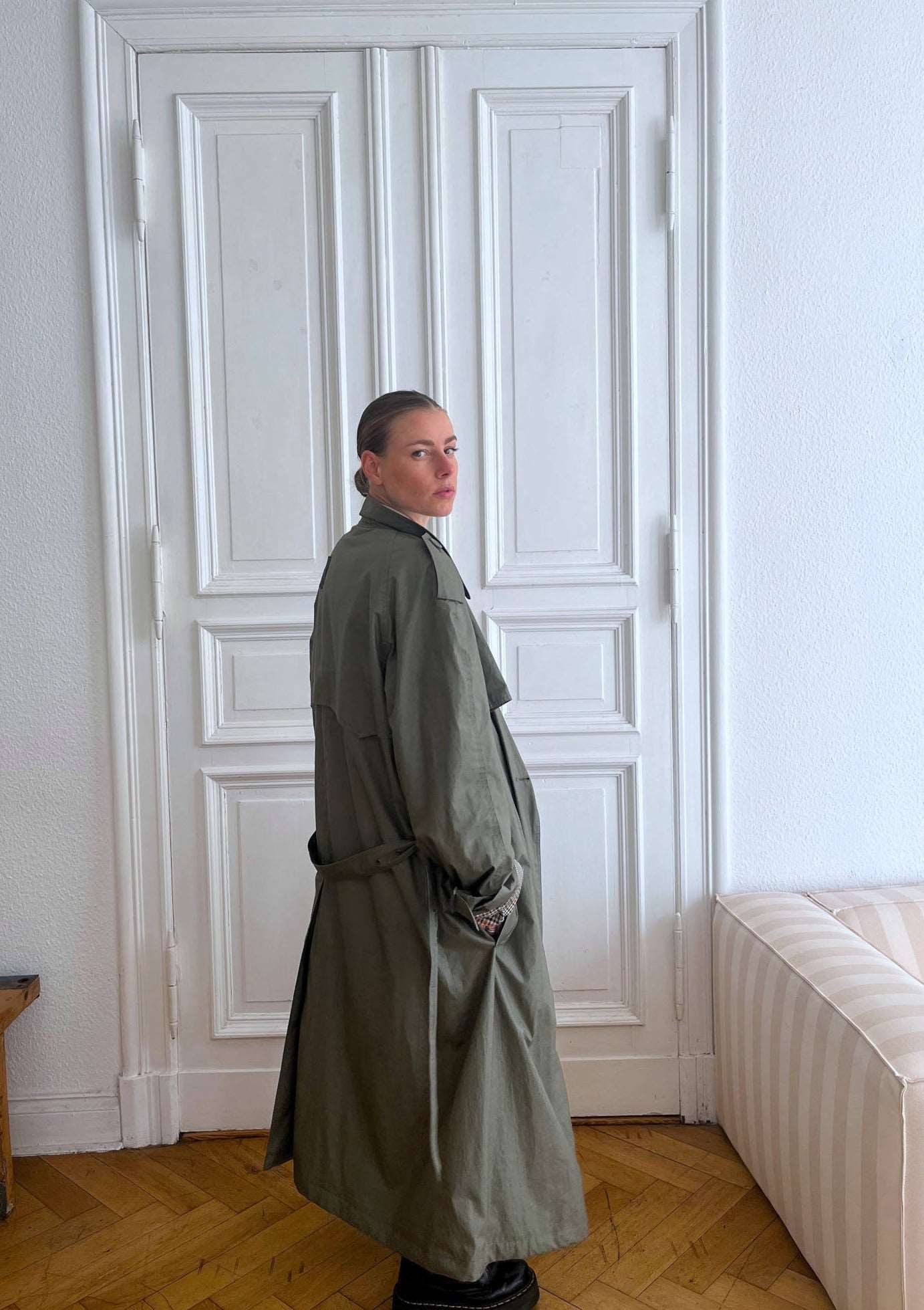 Trench Coat "HUNTER." - baj.