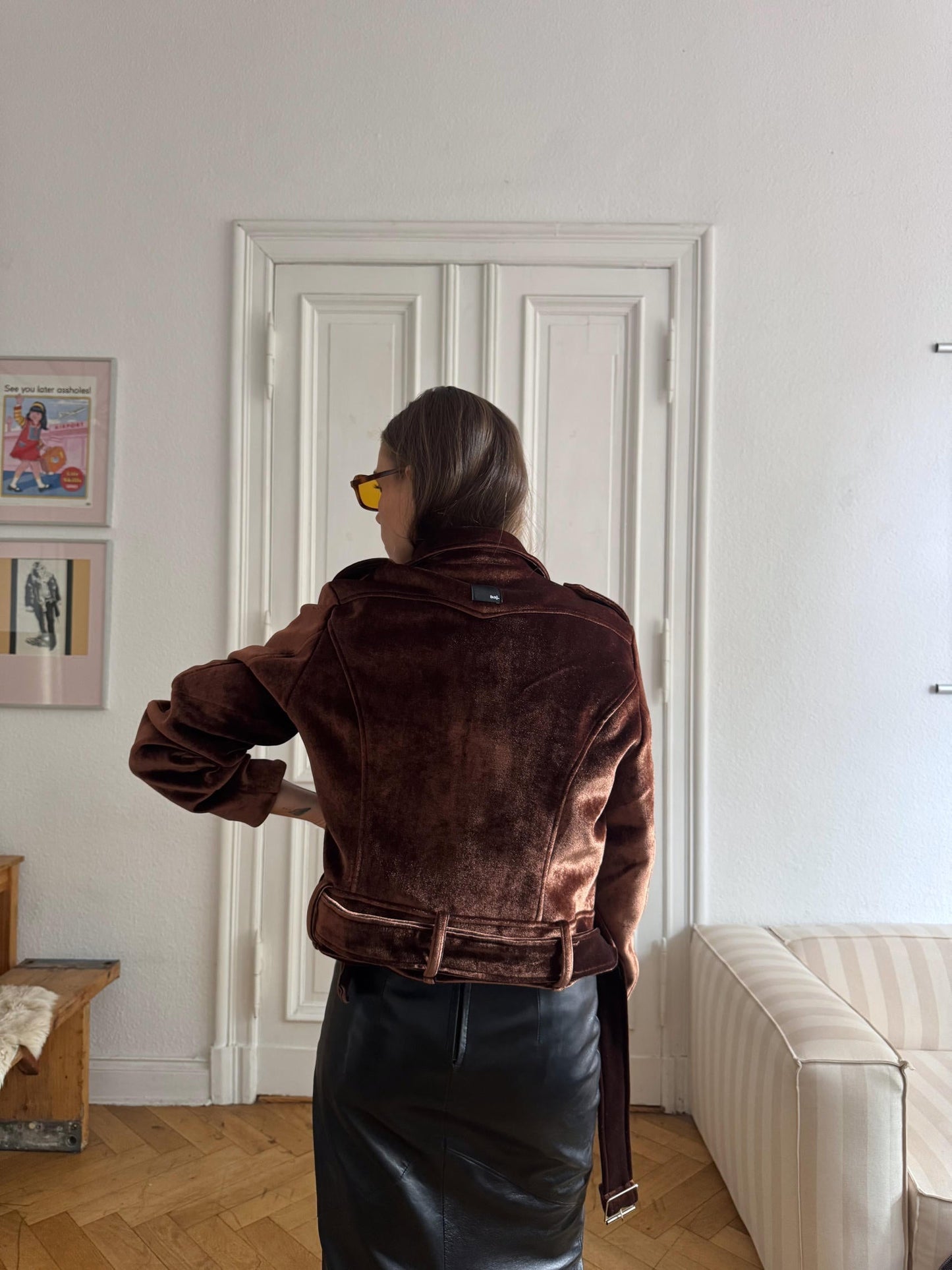 Velvet Jacket "VE." - baj.