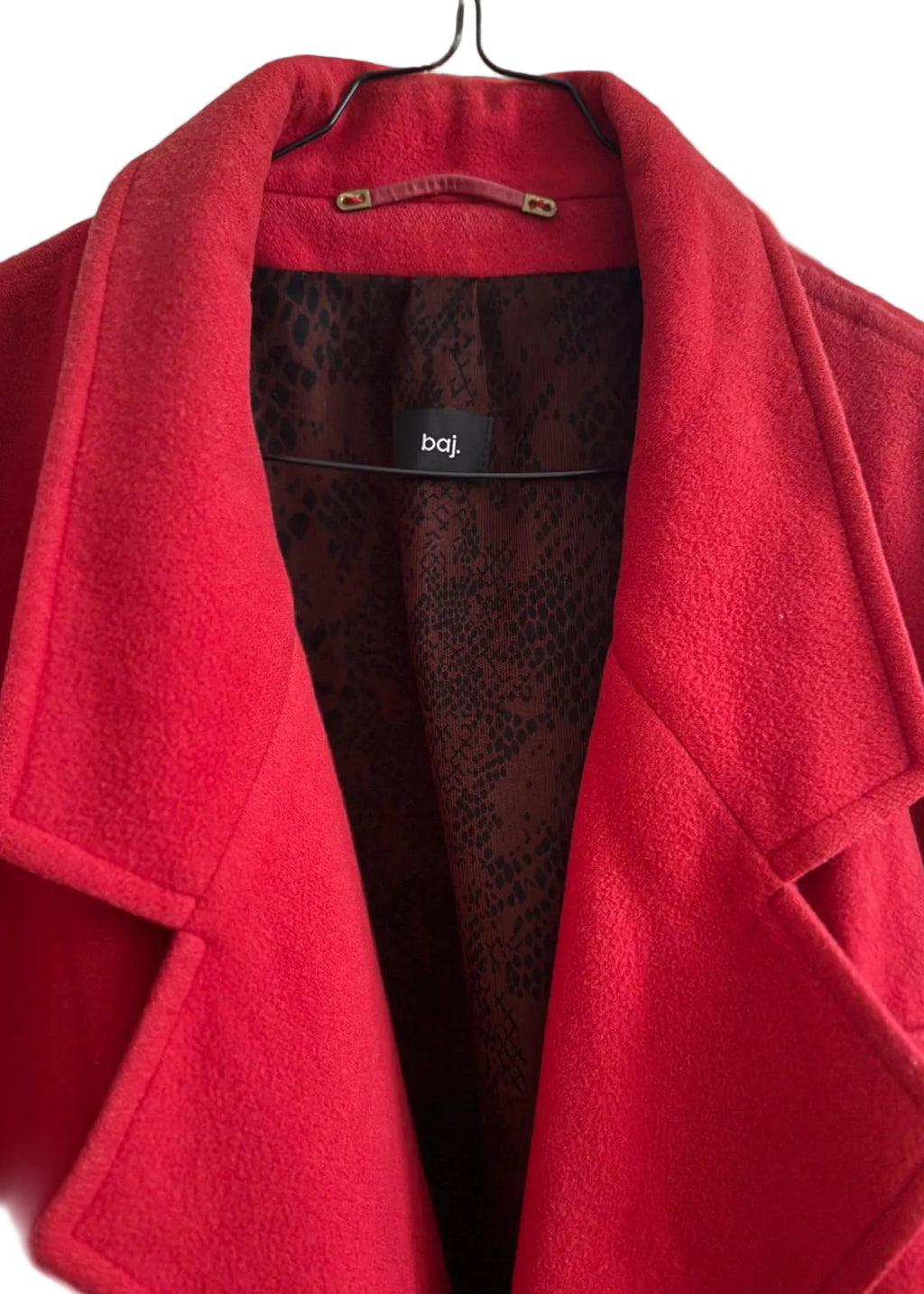 Reworked Vintage Wool Coat - baj.